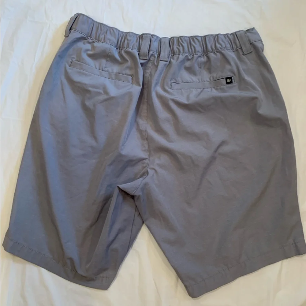 Banana Republic Grey Microfiber Men's Shorts Size 36x10